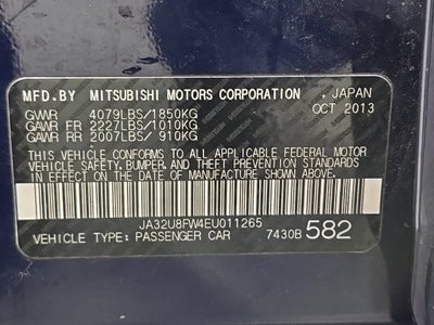 2014 Mitsubishi Lancer GT