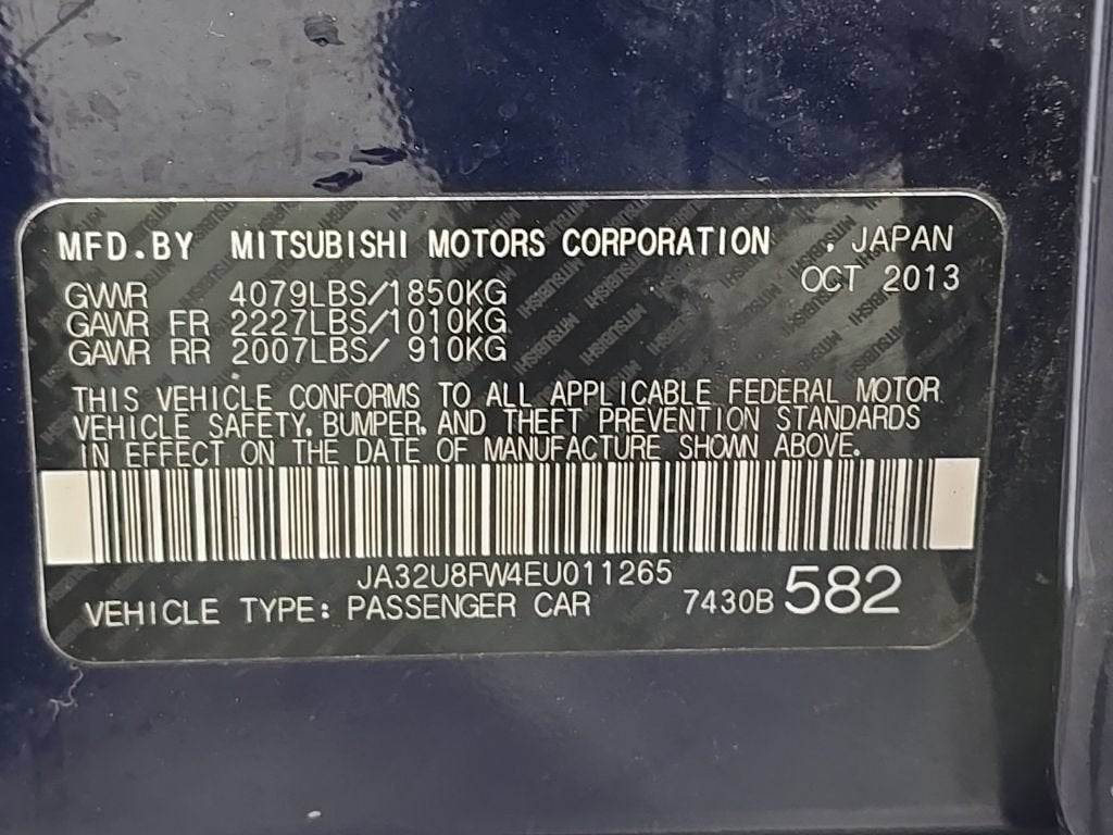 2014 Mitsubishi Lancer GT
