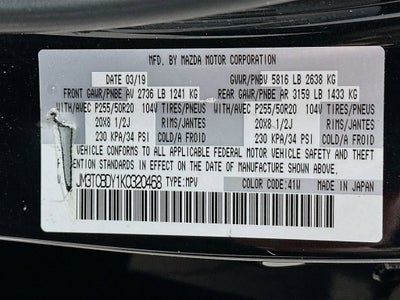 2019 Mazda Mazda CX-9 Grand Touring