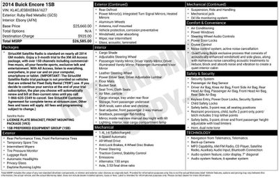 2014 Buick Encore Base
