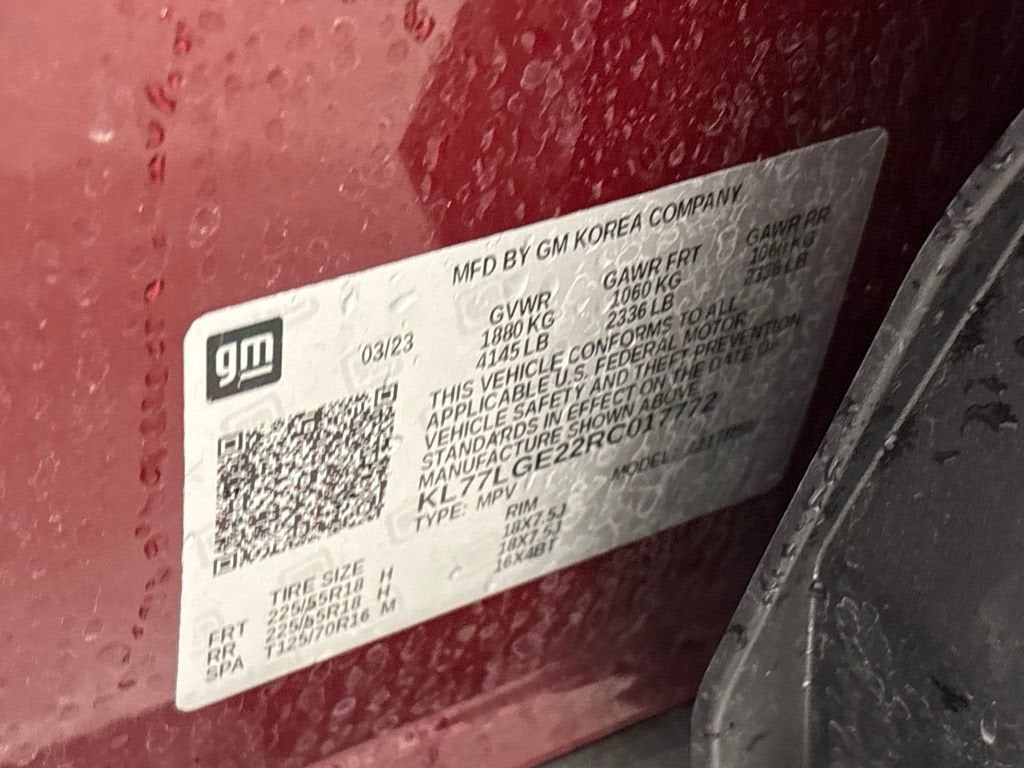 2024 Chevrolet Trax 1RS