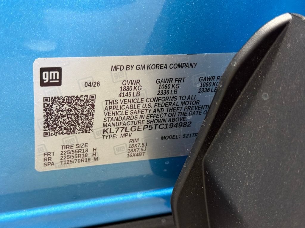2026 Chevrolet Trax 1RS