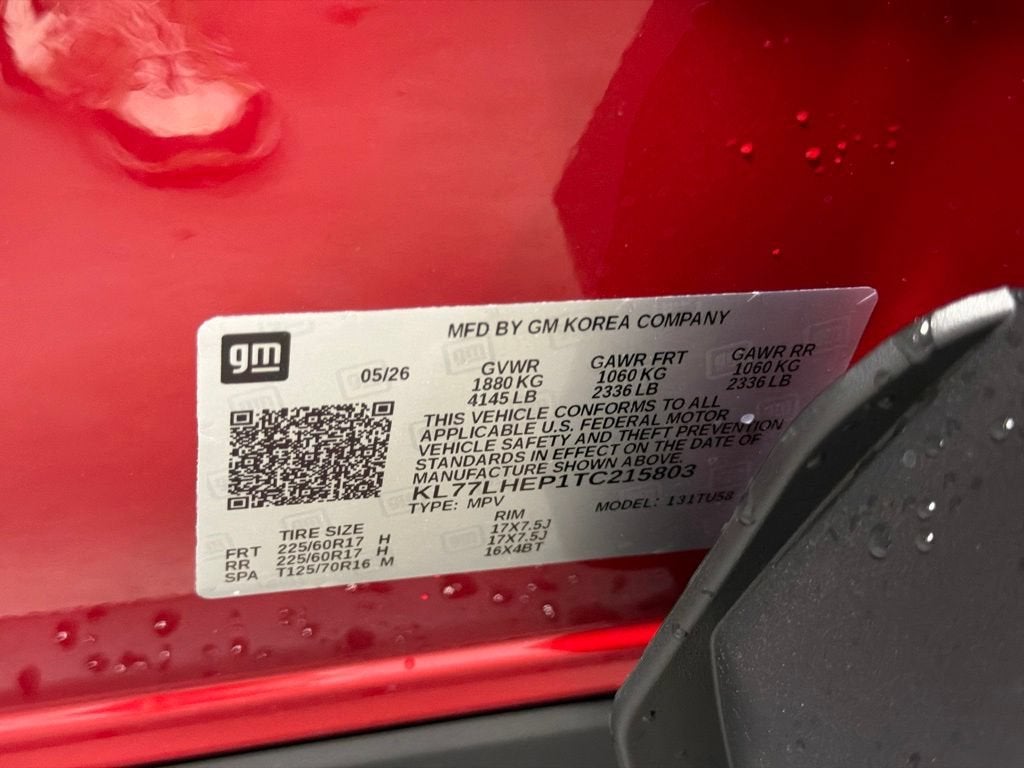 2026 Chevrolet Trax LT