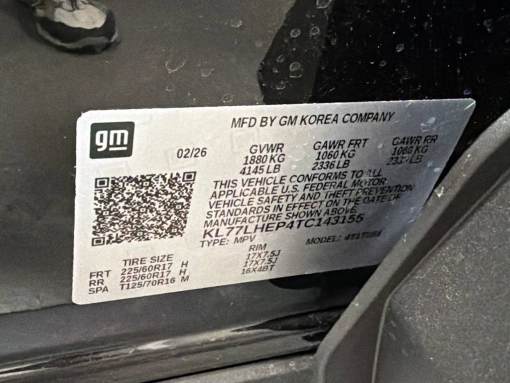 2026 Chevrolet Trax LT