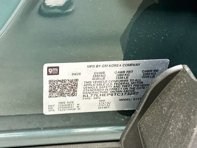 2026 Chevrolet Trax LT
