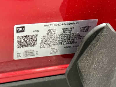 2026 Chevrolet Trax LT