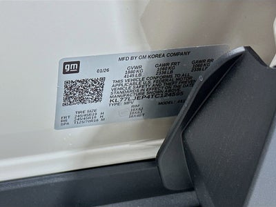 2026 Chevrolet Trax 2RS