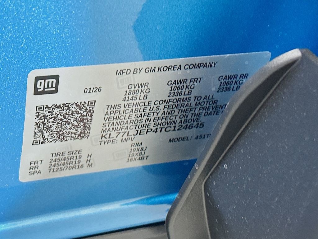 2026 Chevrolet Trax 2RS