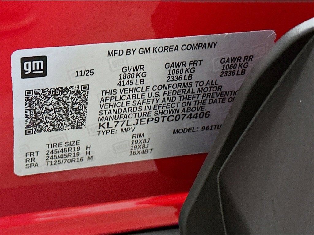 2026 Chevrolet Trax 2RS