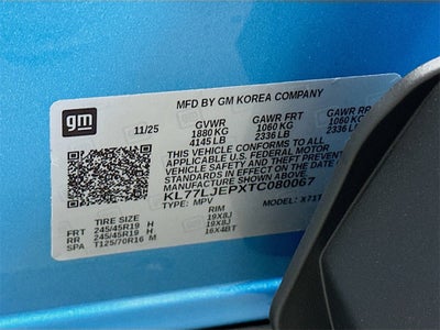 2026 Chevrolet Trax 2RS