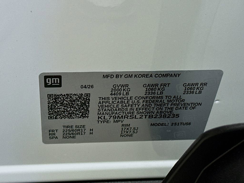 2026 Chevrolet Trailblazer LT