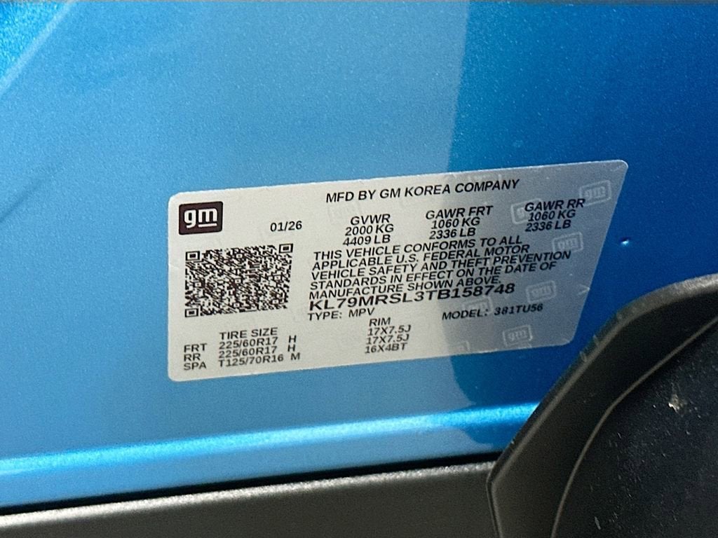 2026 Chevrolet Trailblazer LT