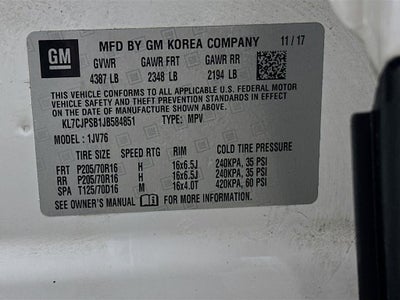 2018 Chevrolet Trax LT