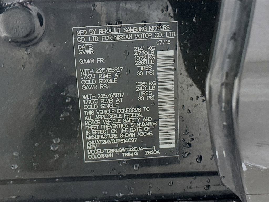 2018 Nissan Rogue SV