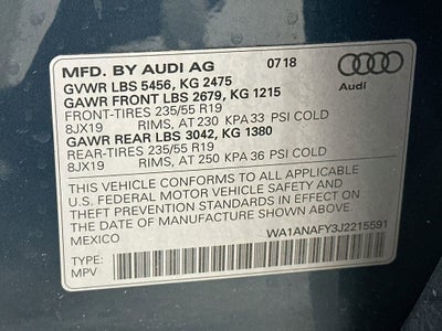 2018 Audi Q5 Premium