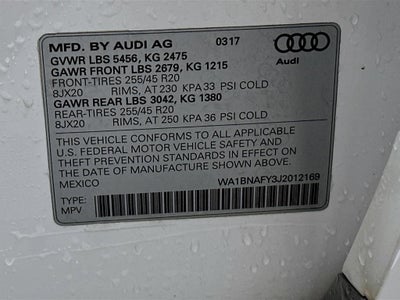 2018 Audi Q5 Premium Plus