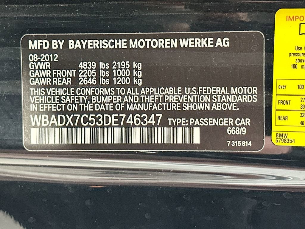 2013 BMW 3 Series 335i