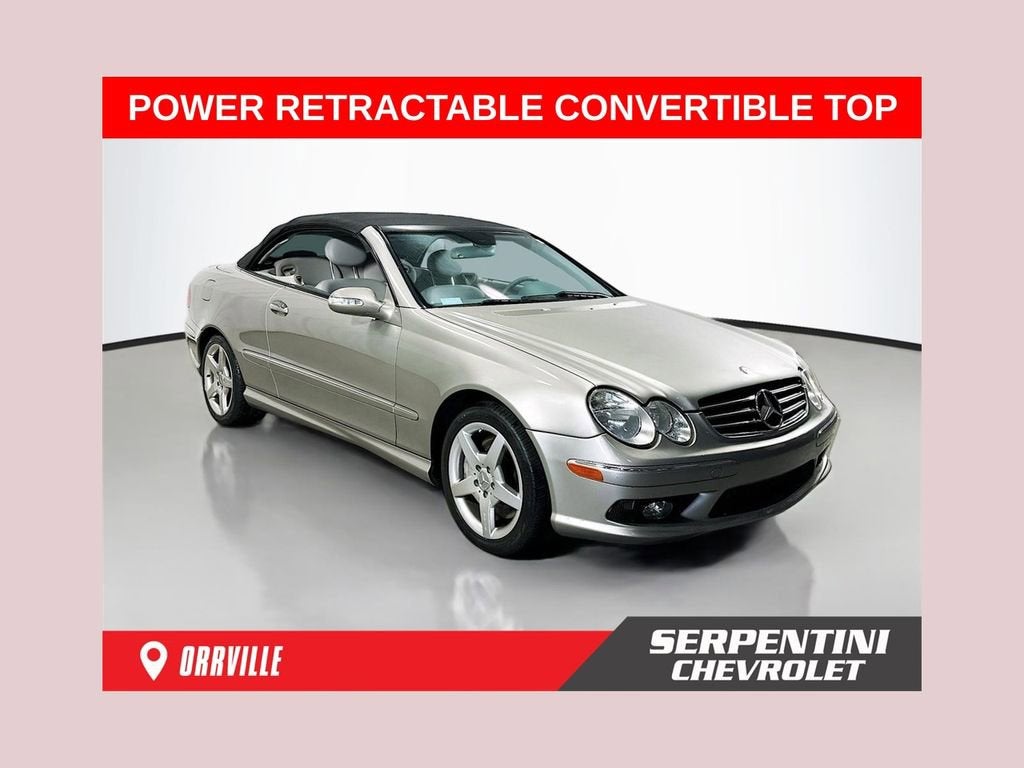 2005 Mercedes-Benz CLK-Class 5.0L