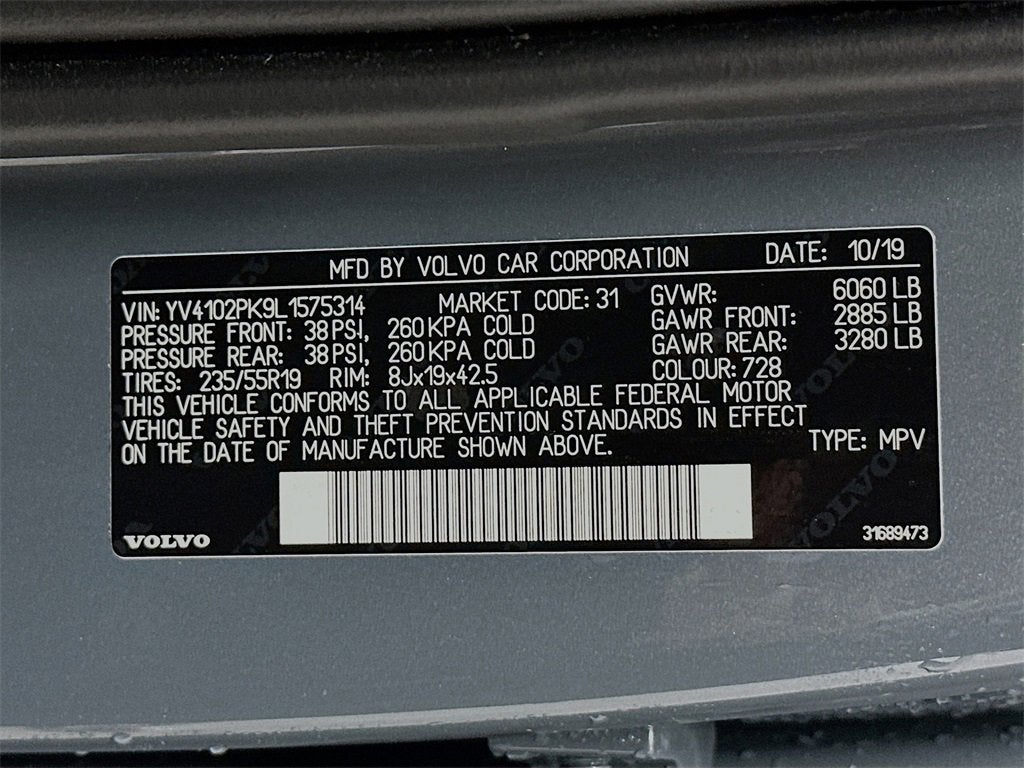 2020 Volvo XC90 Momentum