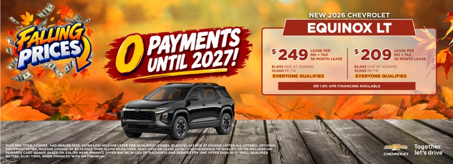 New 2026 Chevrolet Equinox LT