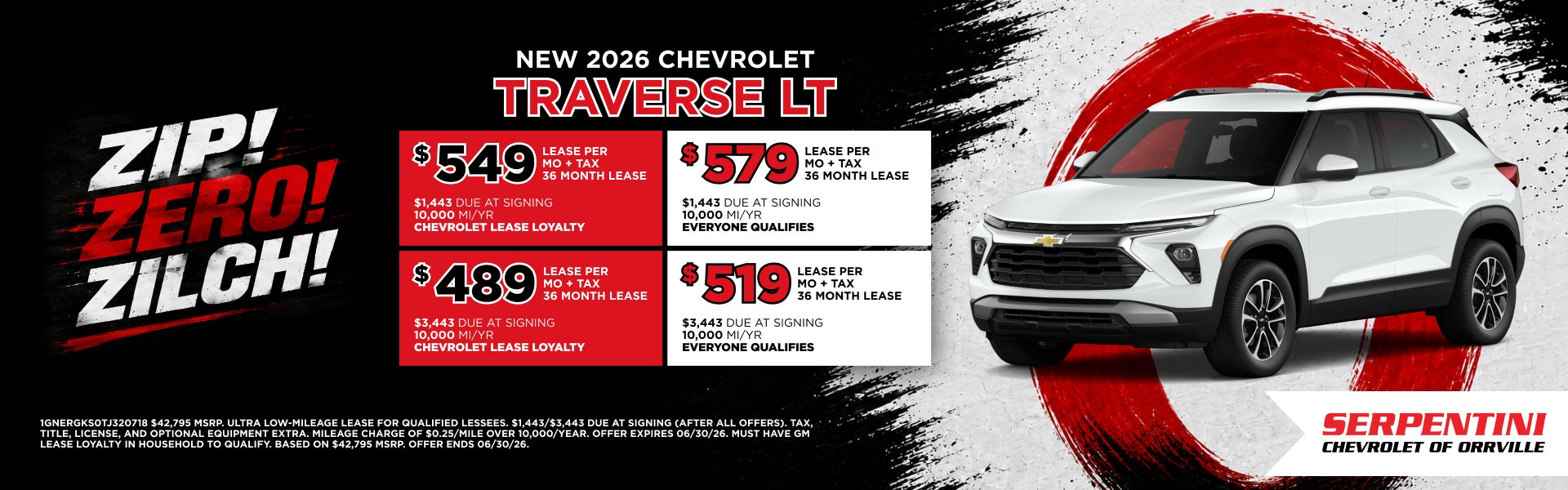 2026 Chevrolet Traverse LT