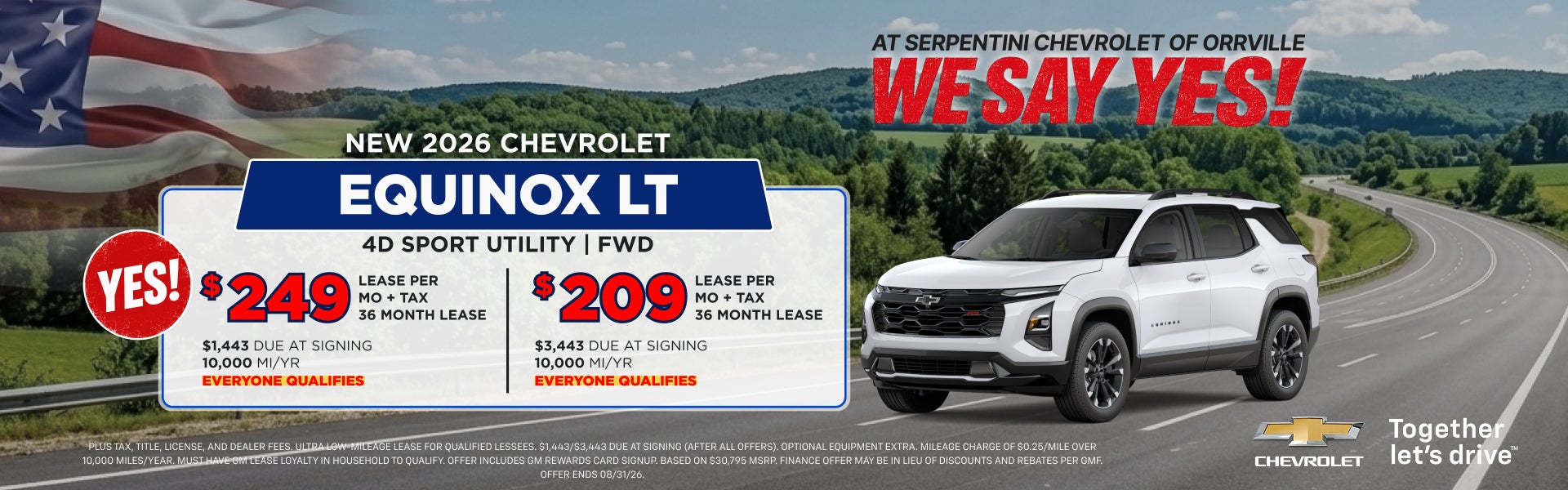 2026 CHEVROLET EQUINOX LT