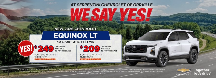 2026 CHEVROLET EQUINOX LT