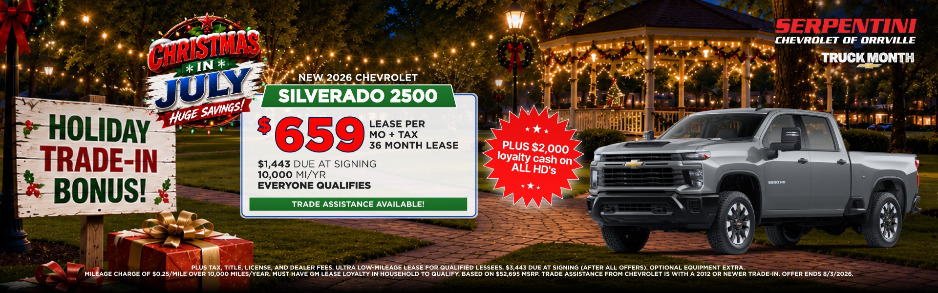 2026 CHEVROLET SILVERADO 2500