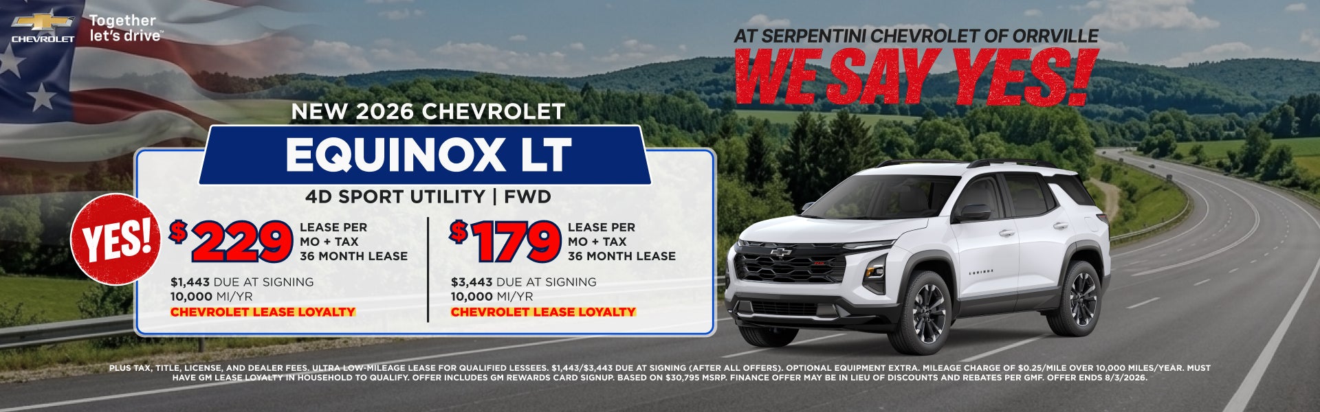 2026 CHEVROLET EQUINOX LT
