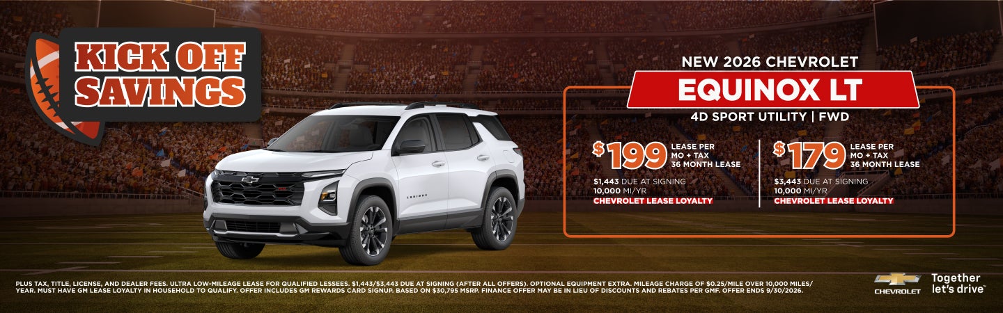 2026 CHEVROLET EQUINOX LT
