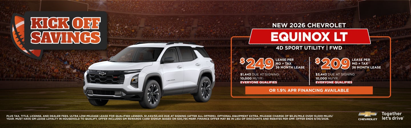 2026 CHEVROLET EQUINOX LT