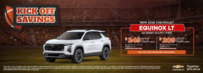2026 CHEVROLET EQUINOX LT