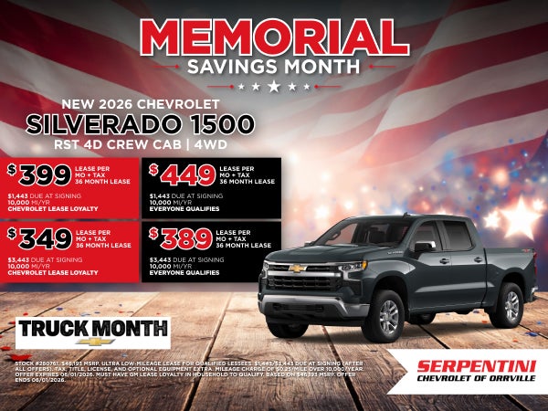 NEW 2026 CHEVROLET SILVERADO 1500