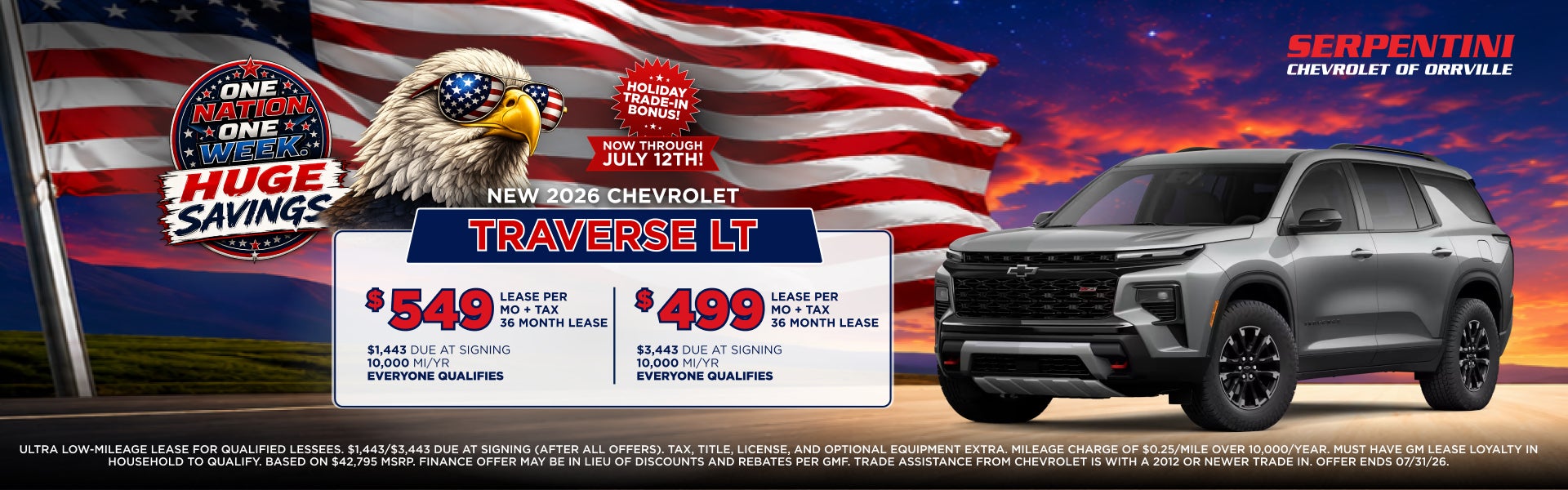New 2026 Chevrolet Traverse LT