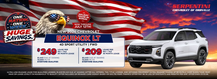 New 2026 Chevrolet Equinox LT