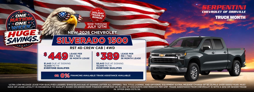 New 2026 Chevrolet Silverado 1500